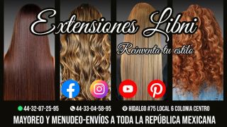 tienda de pelucas morelia @Extensiones.Libni